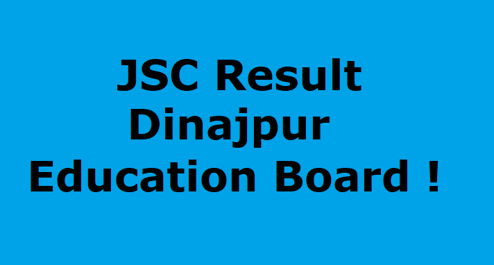 JSC Result 2019 Dinajpur Board With Full Marksheet