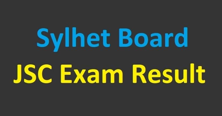 JSC Result 2019 Sylhet Board With Full Marksheet