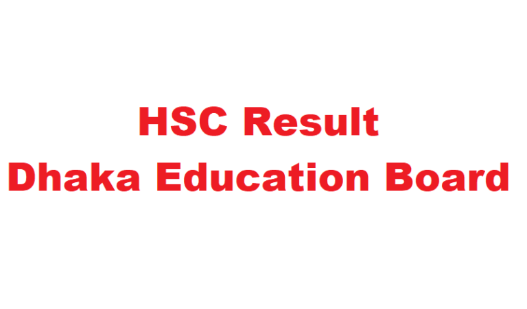 HSC Result 2023 Dhaka Board With Full Marksheet