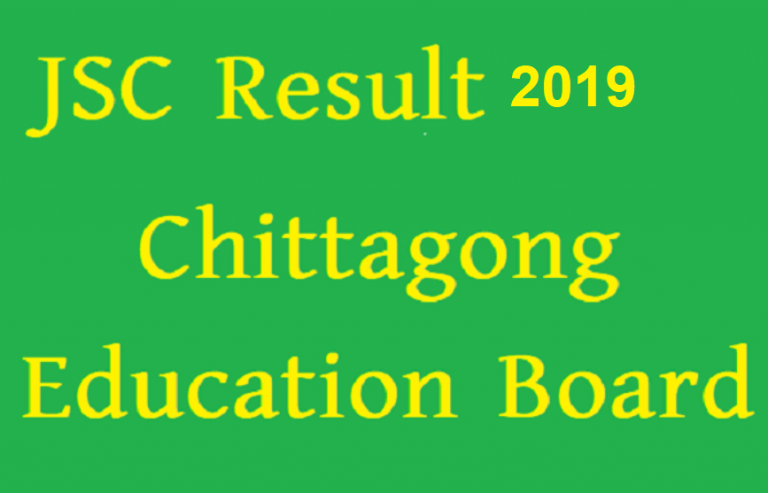 JSC Result 2019 Chittagong Board With Full Marksheet